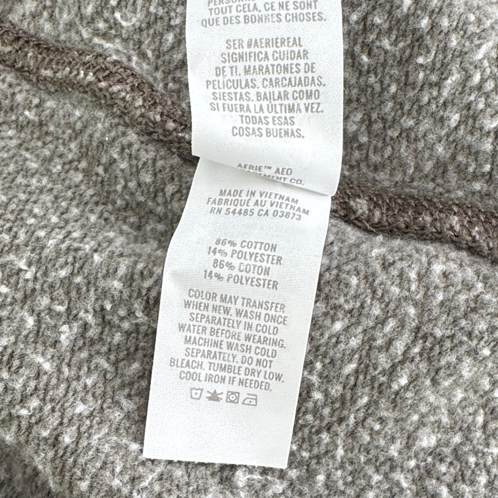 Aerie Olive Green Track Pants Jogger Pant - Picture 5 of 5